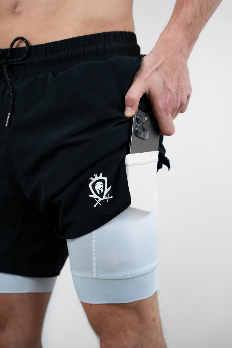 Rise 2in1 Ultra Shorts  - BLACK