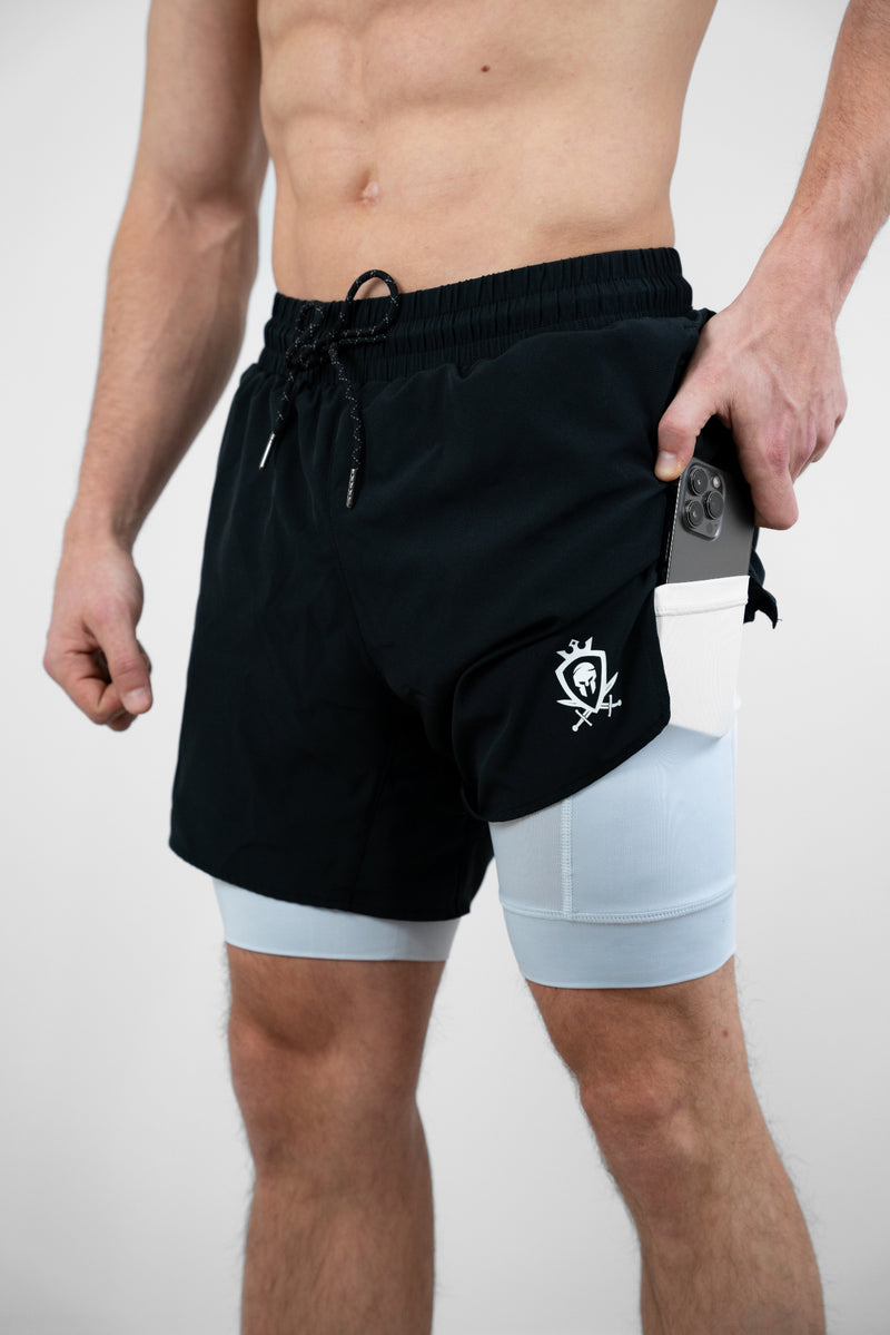 Rise 2in1 Ultra Shorts  - BLACK