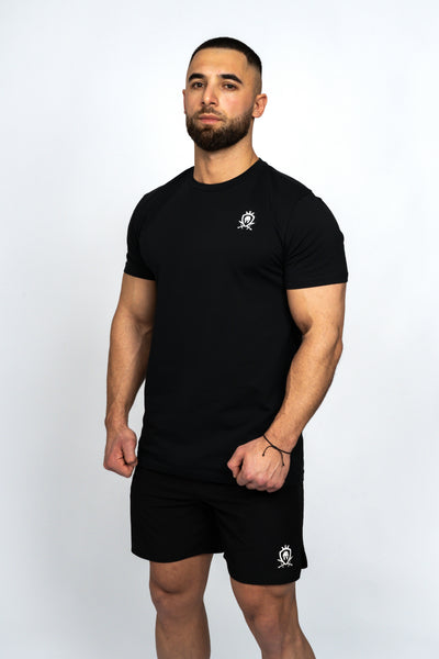 Rise Symbol T-Shirt - Jet Black