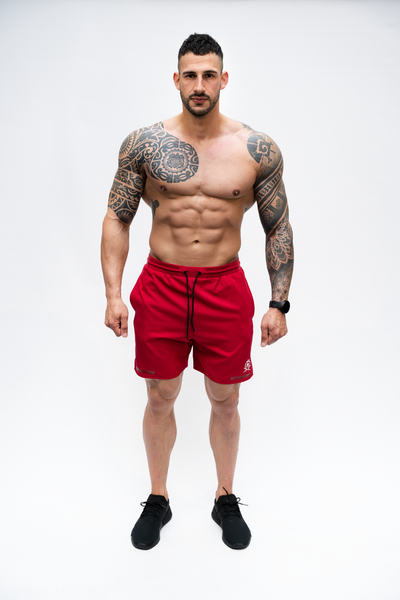 Rise Shorts - Red
