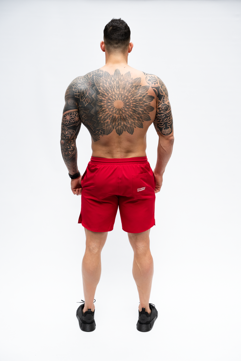 Rise Shorts - Red