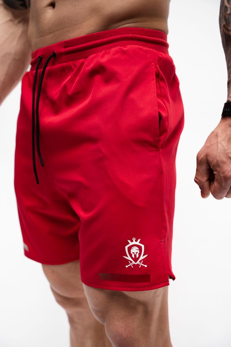 Rise Shorts - Red